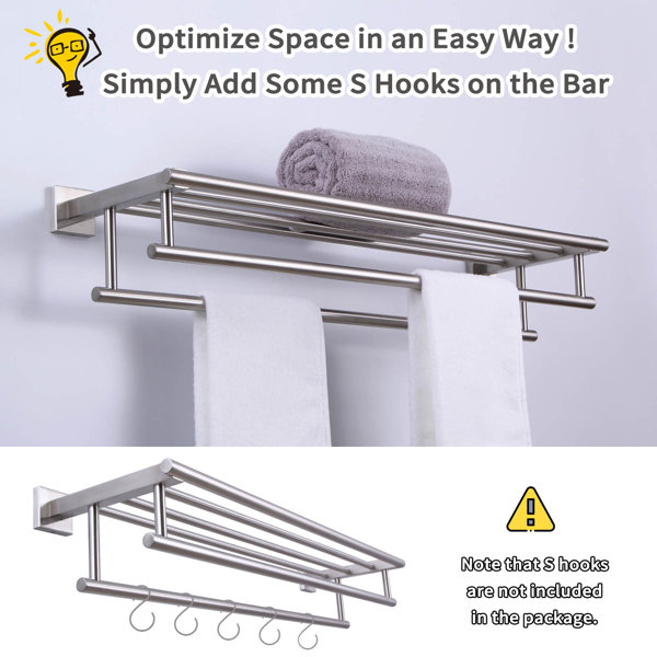 Bathroom Towel Racks Brushed Nickel Semis Online